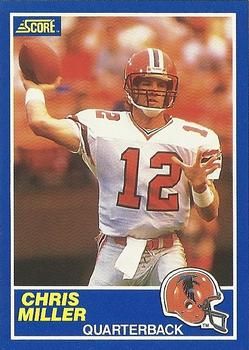 Chris Miller 1989 Score #60 Sports Card