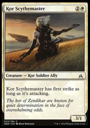 Kor Scythemaster (Oath of the Gatewatch)