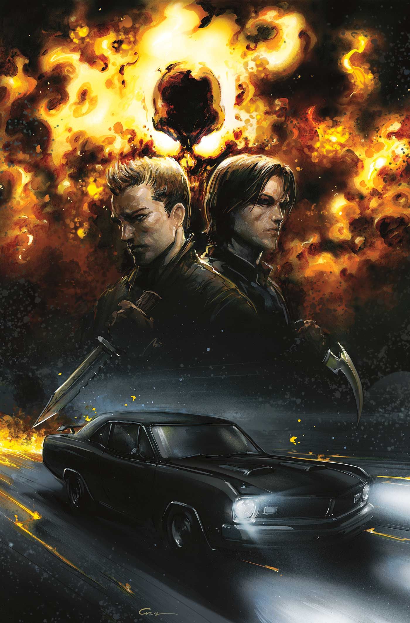 Supernatural #1 (Cvr F Clayton Crain Foil Virgin Variant) Comic