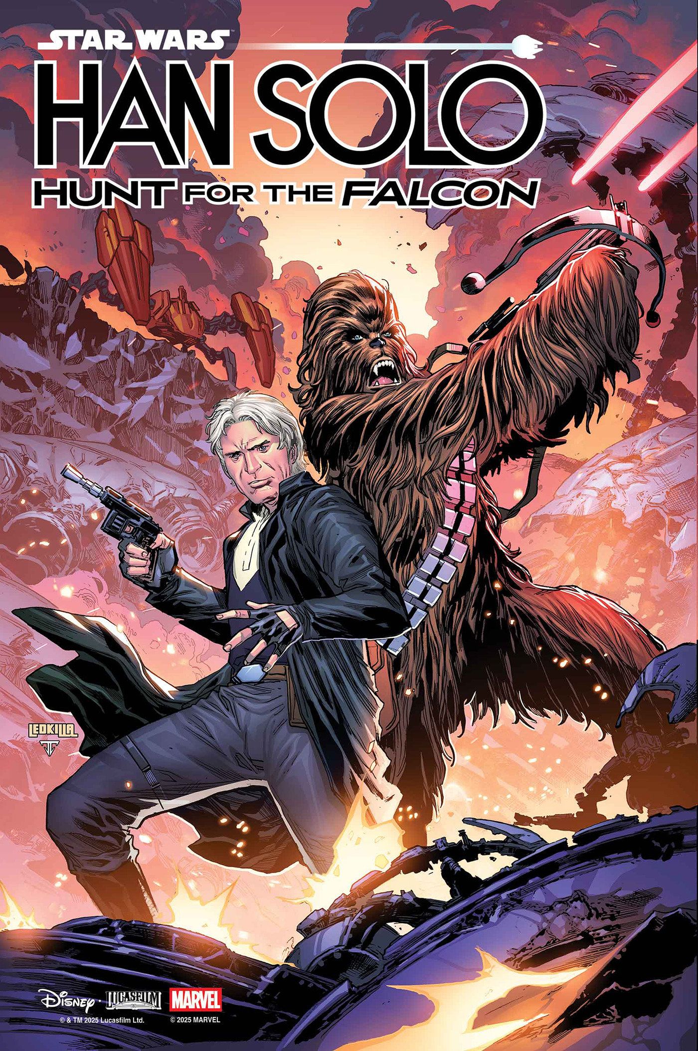 Star Wars: Han Solo - Hunt For The Falcon #2 (Ken Lashley Variant) Comic