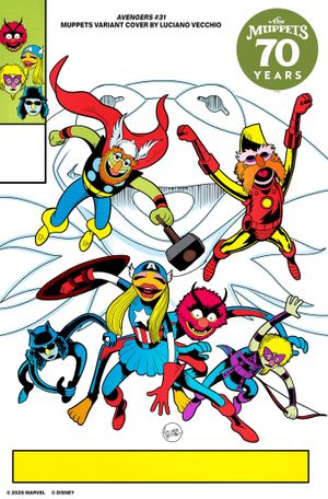 Avengers #31 (Luciano Vecchio Muppets Variant)