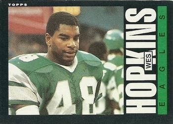 Wes Hopkins 1985 Topps #129 Sports Card