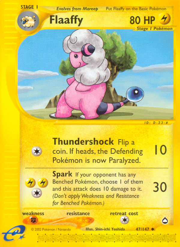 Flaaffy (47/147) - Aquapolis Pokémon Card