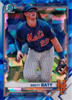 2021 Bowman Chrome Prospects #BCP-75 Bobby Miller Rookie Card