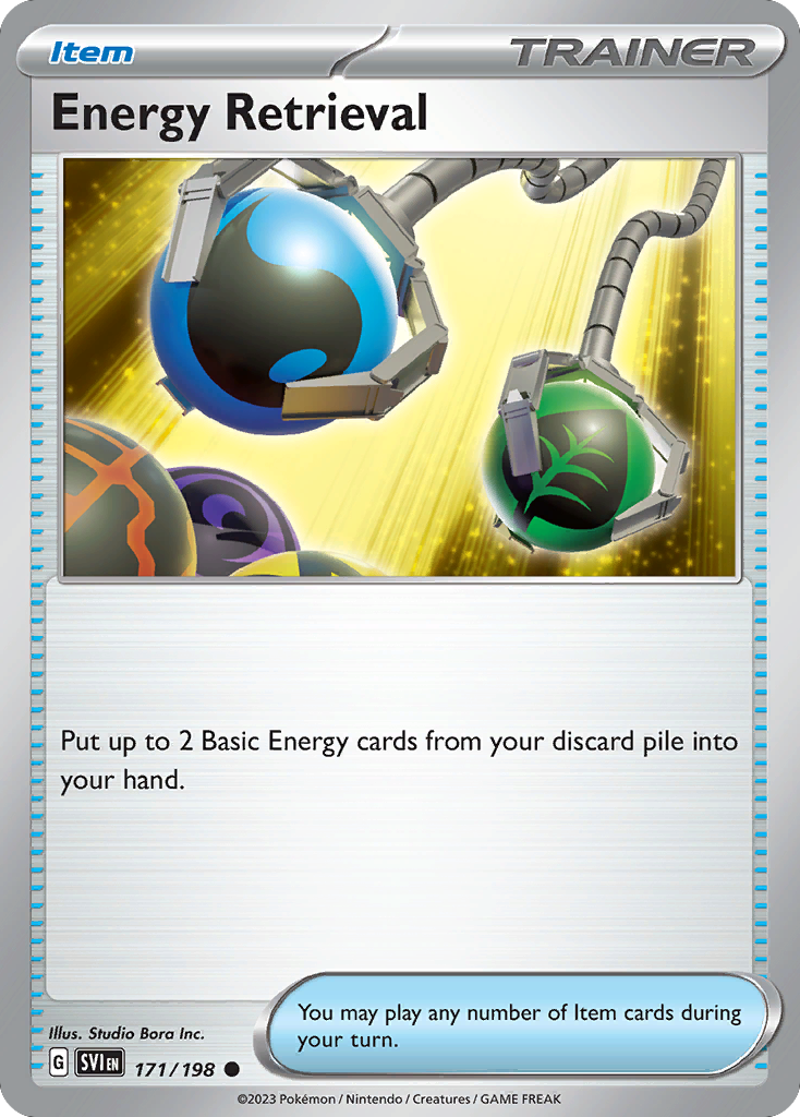 Energy Retrieval (171/198) - Scarlet & Violet Pokémon Card