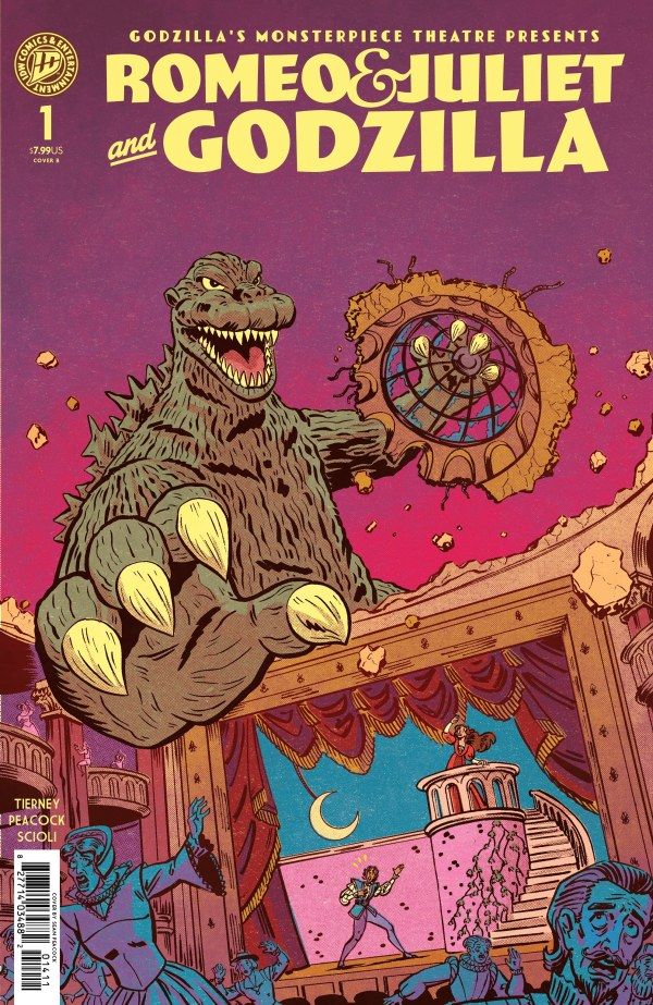 Godzilla's Monsterpiece Theatre Presents: Romeo & Juliet and Godzilla #1 (Variant B Peacock) Comic