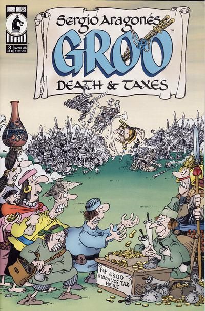 Sergio Aragones Groo: Death & Taxes #3 Comic