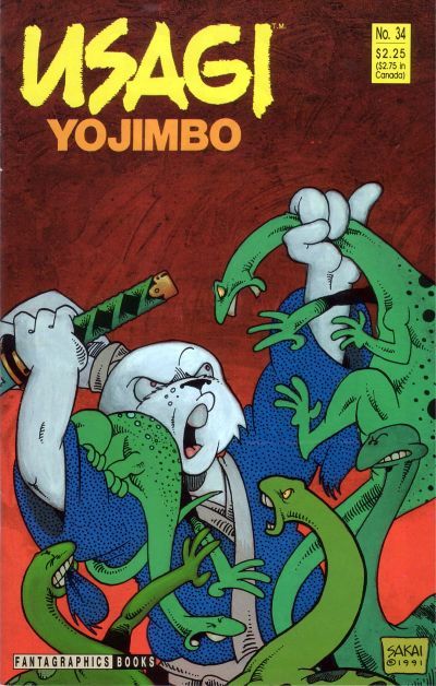 Usagi Yojimbo #34 Comic