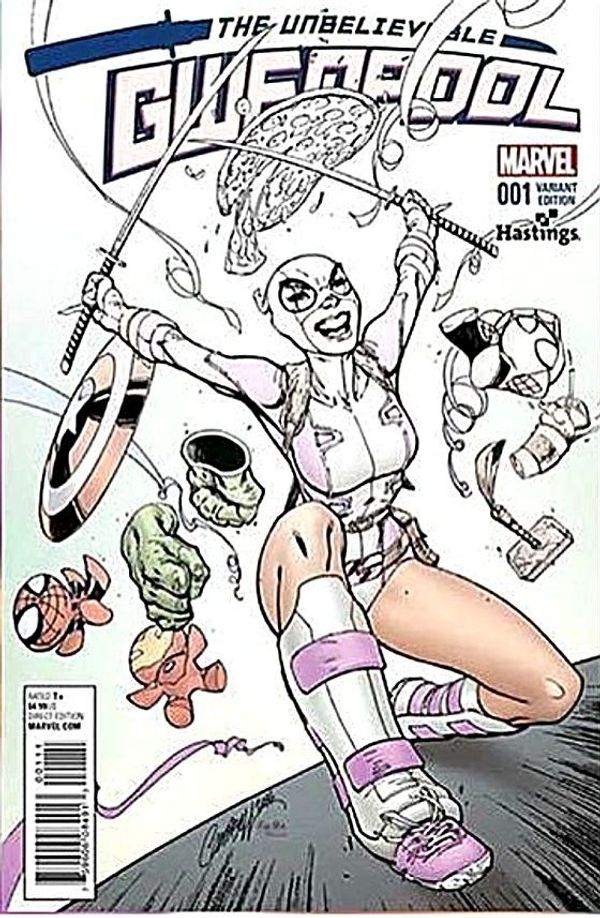 The Unbelievable Gwenpool #1 (Hastings Fade Edition)