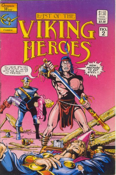 Last of the Viking Heroes #2 Comic