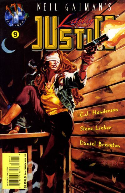 Neil Gaiman's Lady Justice #9 Comic