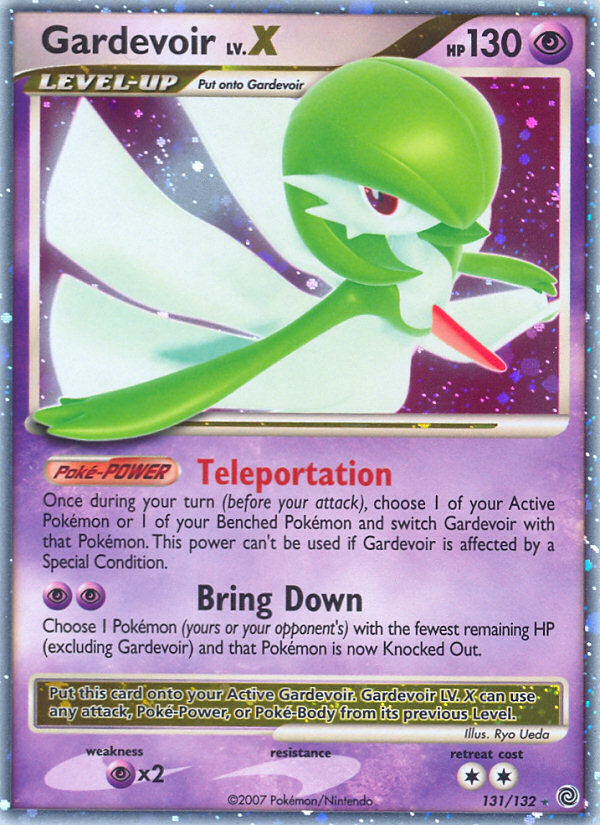 Gardevoir LV.X (131/132) - Secret Wonders Pokémon Card