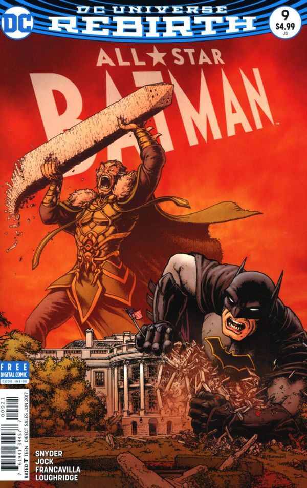 All Star Batman #9 (Burnham Variant Cover)
