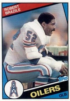 Robert Brazile 1984 Topps #76 Sports Card