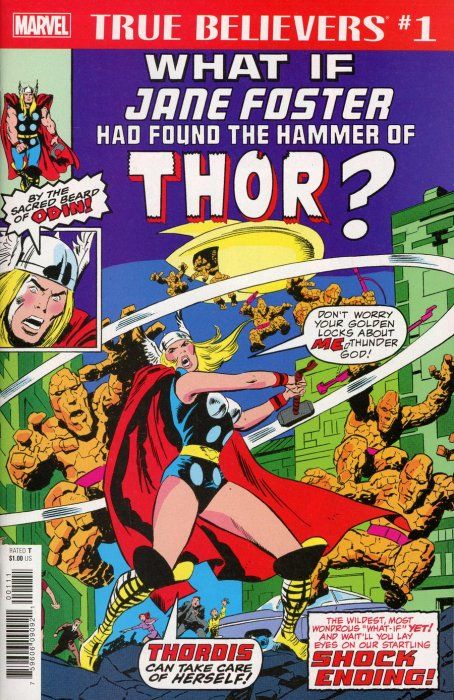 True Believers: What If Jane Foster Found Hammer Of Thor Comic
