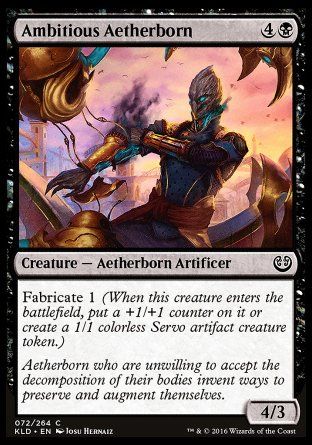 Ambitious Aetherborn (Kaladesh) Trading Card