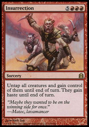 Insurrection (MTG Commander) Trading Card