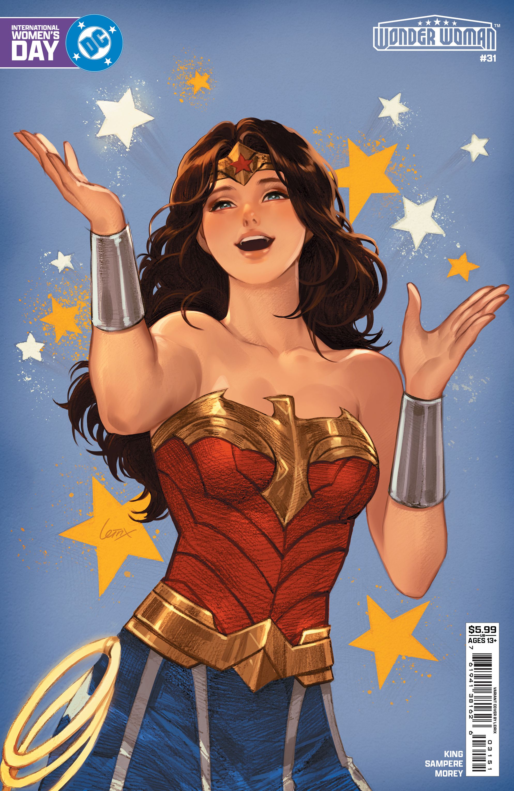 Wonder Woman #31 (Cvr E Lesley Leirix Li International Women’s Day Card Stock Variant) Comic