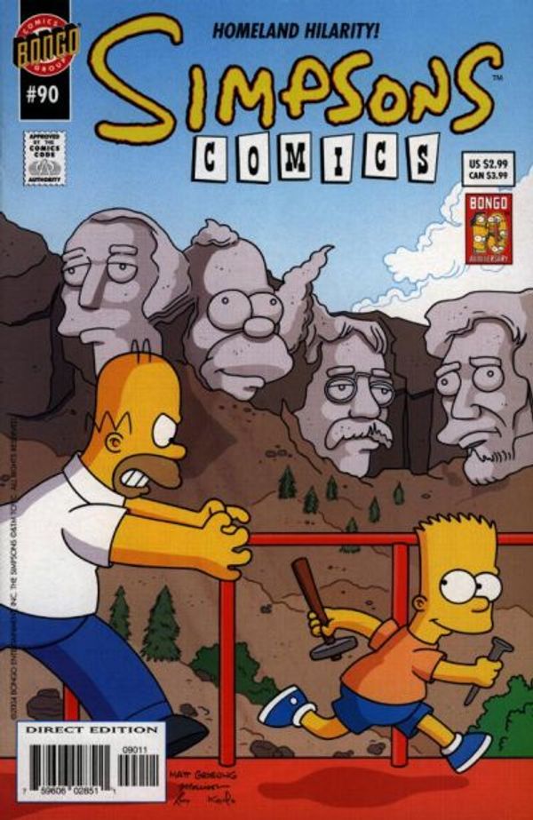 Simpsons Comics #90