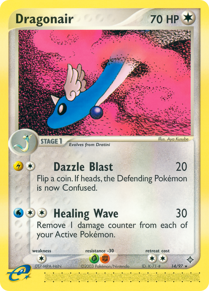 Dragonair (14/97) - Dragon Pokémon Card