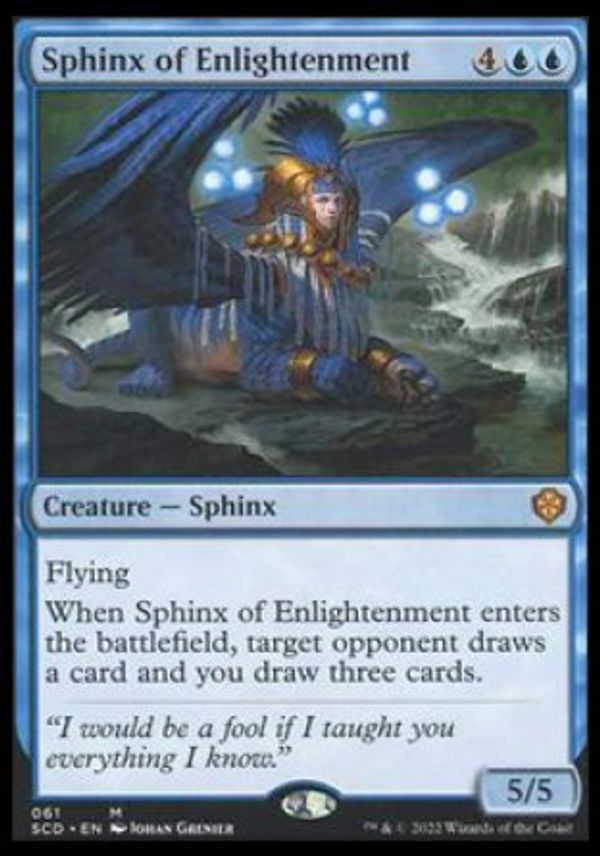 Sphinx of Enlightenment (Starter Commander Decks)