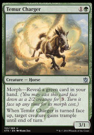 Temur Charger (Khans of Tarkir) Trading Card