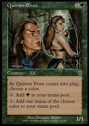 Quirion Elves (Invasion) Trading Card