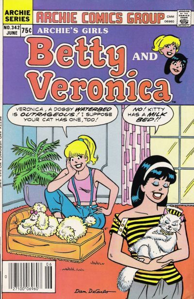 Archie's Girls Betty and Veronica #342 Comic