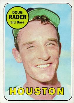 Doug Rader 1969 Topps #119 Sports Card
