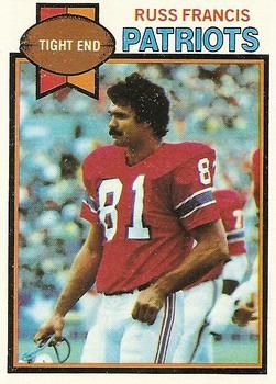 Russ Francis 1979 Topps #380 Sports Card