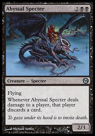 Abyssal Specter (Duels of the Planeswalkers) Trading Card