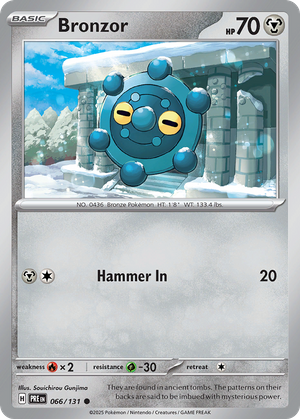 Bronzor (66/131) - Prismatic Evolutions