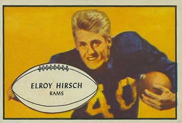 Elroy Hirsch 1953 Bowman #22 Sports Card