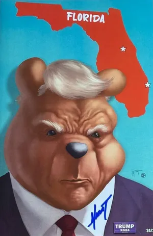 Do You Pooh #1 Trump 2024 Edition E comic cover