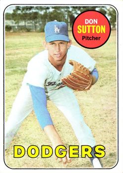 Don Sutton 1969 Topps #216 Sports Card
