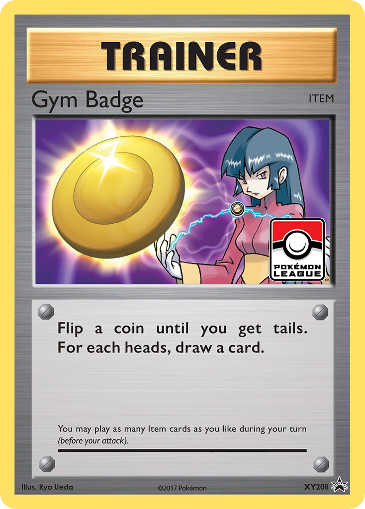 Gym Badge (XY208) - XY Black Star Promos Pokémon Card