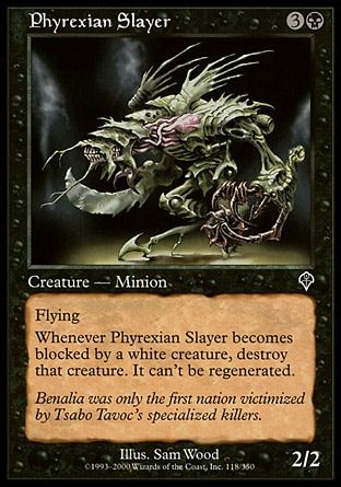 Phyrexian Slayer (Invasion) Trading Card