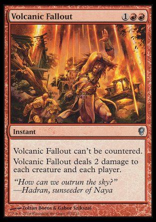 Volcanic Fallout (Conspiracy) Trading Card