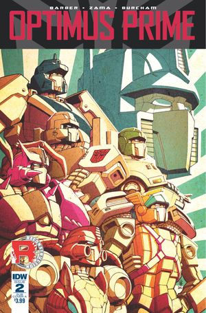 Optimus Prime #2 (Subscription Variant A)