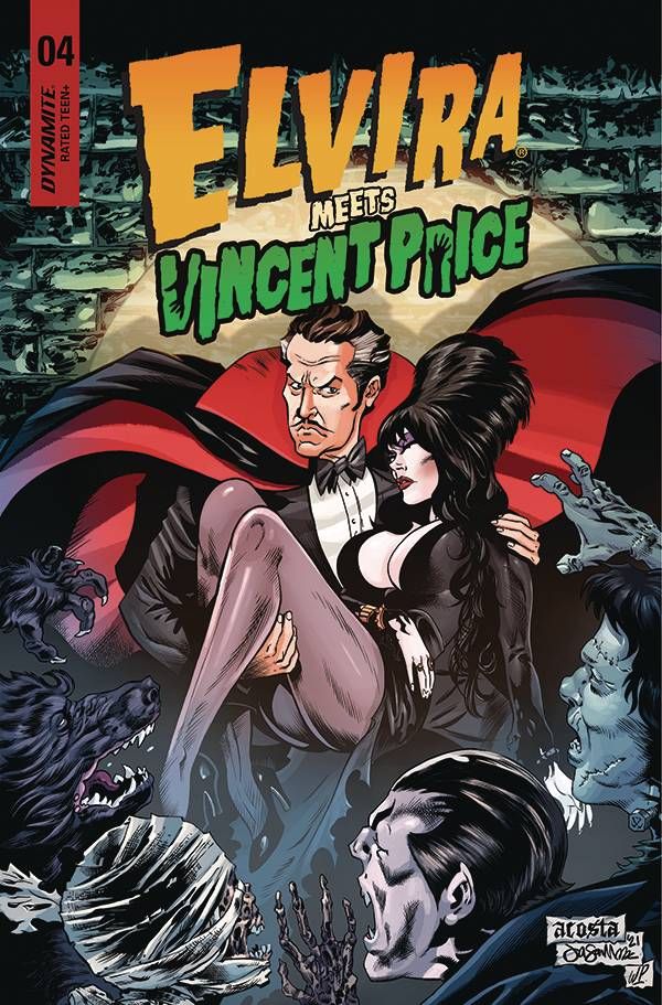 Elvira Meets Vincent Price #4 Comic