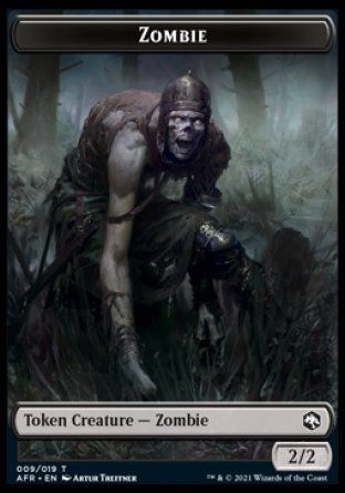 Zombie (Dungeons & Dragons: Adventures in the Forgotten Realms) Trading Card