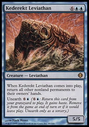 Kederekt Leviathan (Shards of Alara) Trading Card