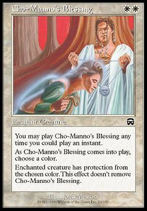 Cho-Manno's Blessing (Mercadian Masques)