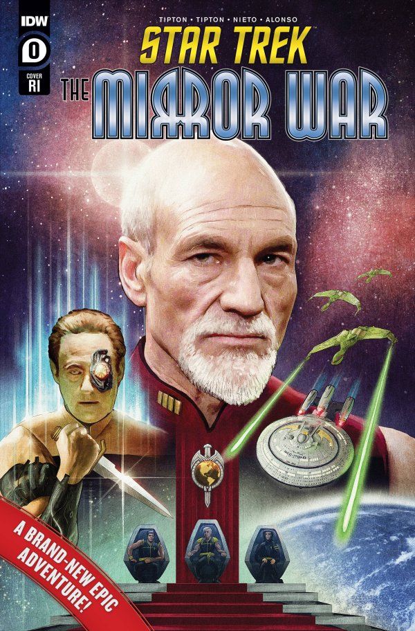 Star Trek: The Next Generation - Mirror War #0 (Cover C 15 Copy Cover Glendining)