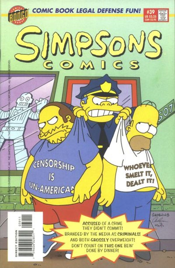 Simpsons Comics #39
