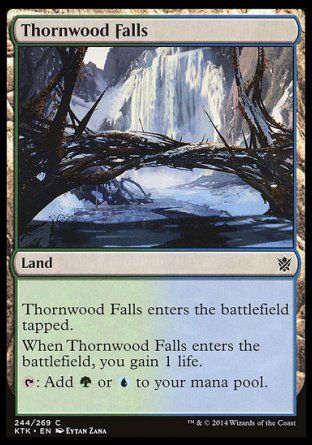 Thornwood Falls (Khans of Tarkir) Trading Card