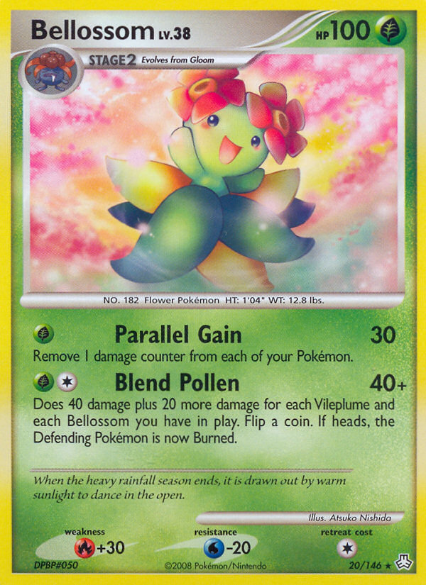 Bellossom (20/146) - Legends Awakened Pokémon Card