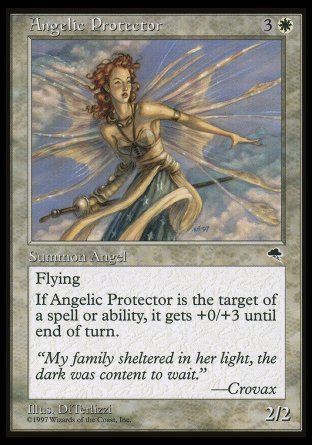 Angelic Protector (Tempest) Trading Card