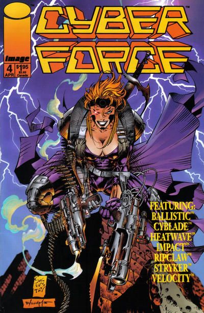Cyberforce #4 Comic