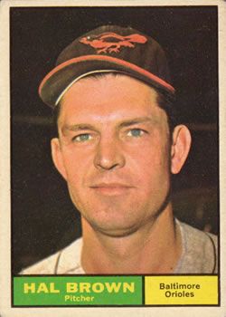 Hal Brown 1961 Topps #218 Sports Card